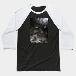 Hollow Knight Birthplace Abyss Cutscene Baseball T-Shirt